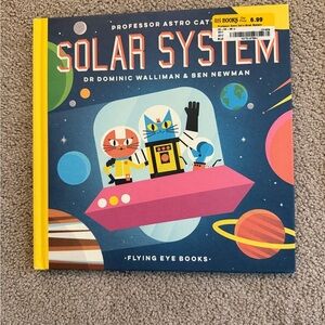 Professor Astro car book bundle EUC space rockets solar system kids book science